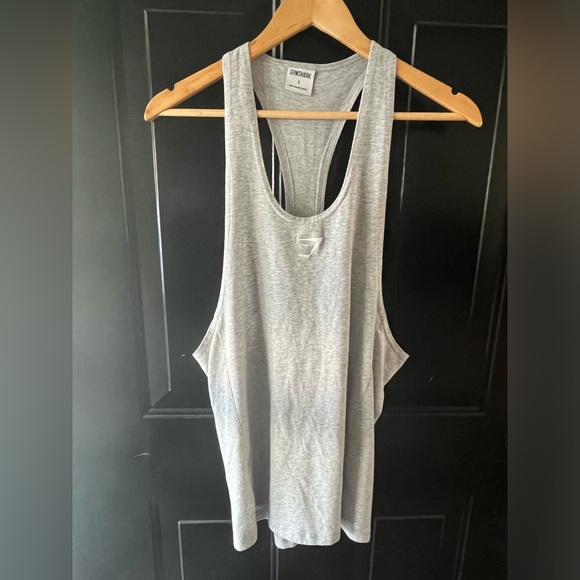🦈 Gymshark Women’s Workout Tank - Gray - Large - Picture 1 of 8